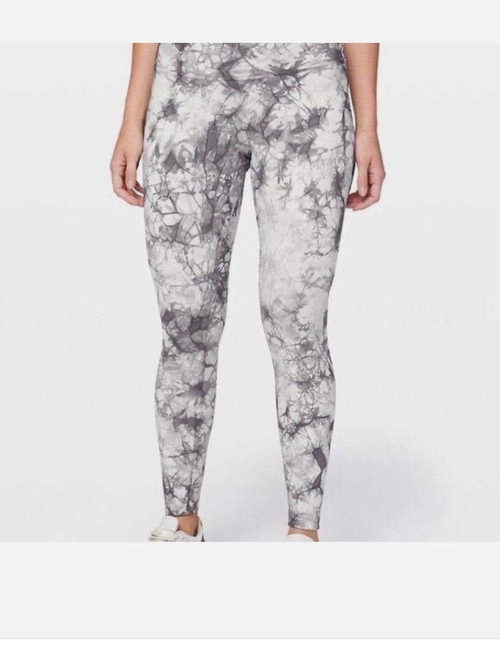 lululemon athletica Grey Tie-Dye High-Rise Leggings